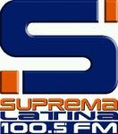 Suprema Latina 100.5 FM | Station Logo