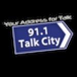 Talk City 91.1 FM | Station Logo