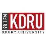 KDRU 98.1 FM - Drury University Radio | Station Logo