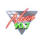 Neon 90.7 - KVIT | Station Logo