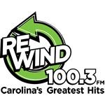 Rewind 100.3 - W262CO | Station Logo