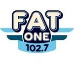 Fat One 102.7 - WFAT | Station Logo