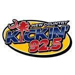 Kickin' 92.5 - WCKN | Station Logo