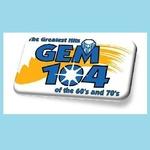 Gem 104 - WGMF | Station Logo