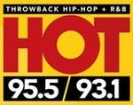 Hot 95.5/93.1 - WCHZ | Station Logo