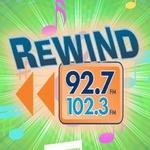 Rewind 92.7 & 102.3 - WKVT-FM | Station Logo