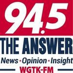 94.5 WGTK The Answer - WGTK-FM | Station Logo