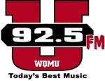 U 92.5 FM - WQMU | Station Logo