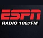 ESPN Radio 106.7 FM - WRGM | Station Logo