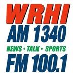 WRHI FM 100.1 - WRHI | Station Logo