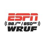 ESPN 98.1 FM/850 AM - WRUF | Station Logo