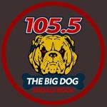 Rock 105.5, The Big Dog - WVNA | Station Logo