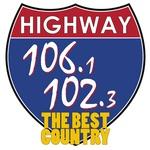 Highway 106.1 & 102.3 - WWMY | Station Logo