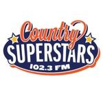 Country Superstars 102.3 - WKJO | Station Logo